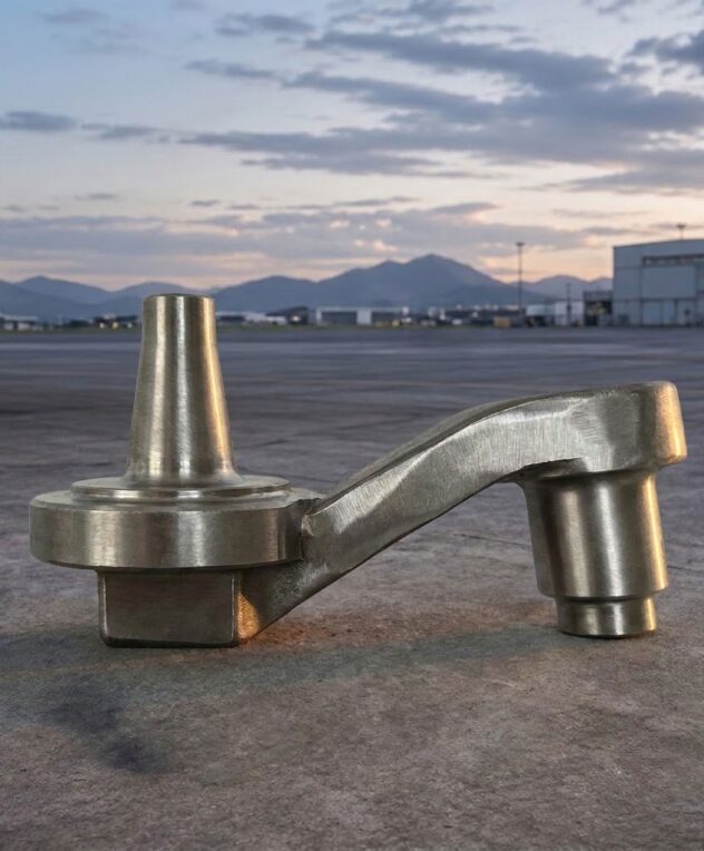 Landing Gear Forging for Commercial Aircraft: Titanium and Steel Requirements