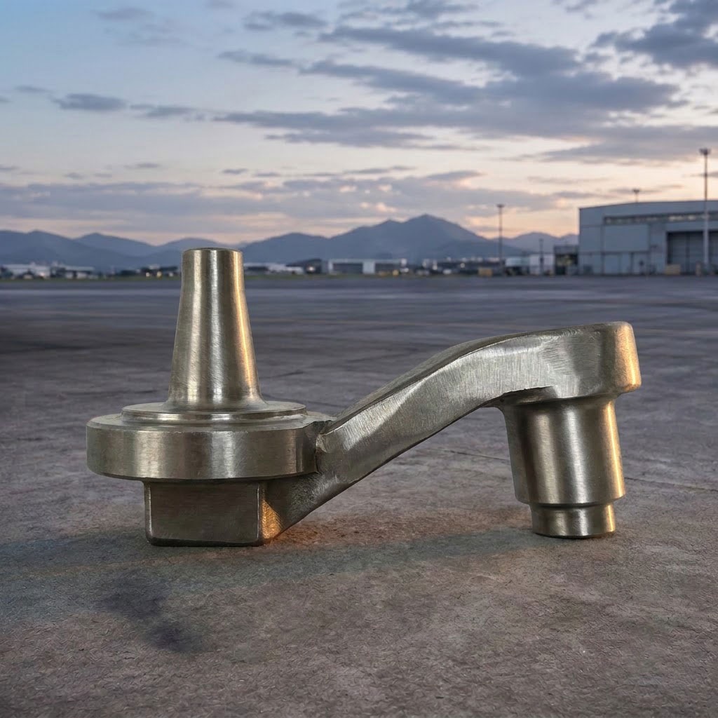 Landing Gear Forging for Commercial Aircraft: Titanium and Steel Requirements