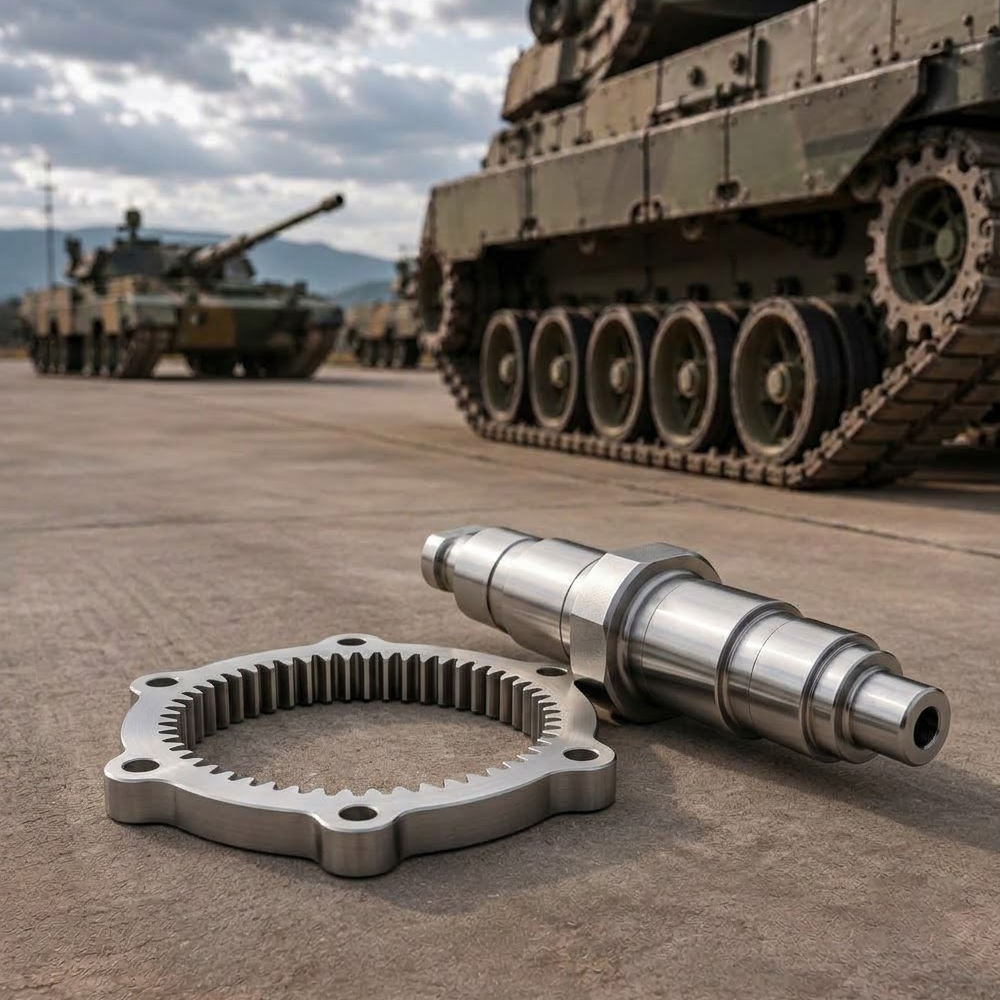 Defence barrel blank and high strength