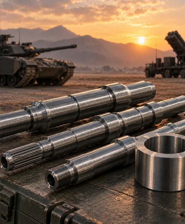 Radia forging for defence components