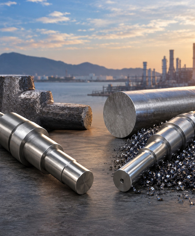 Radial forging vs machining from bar