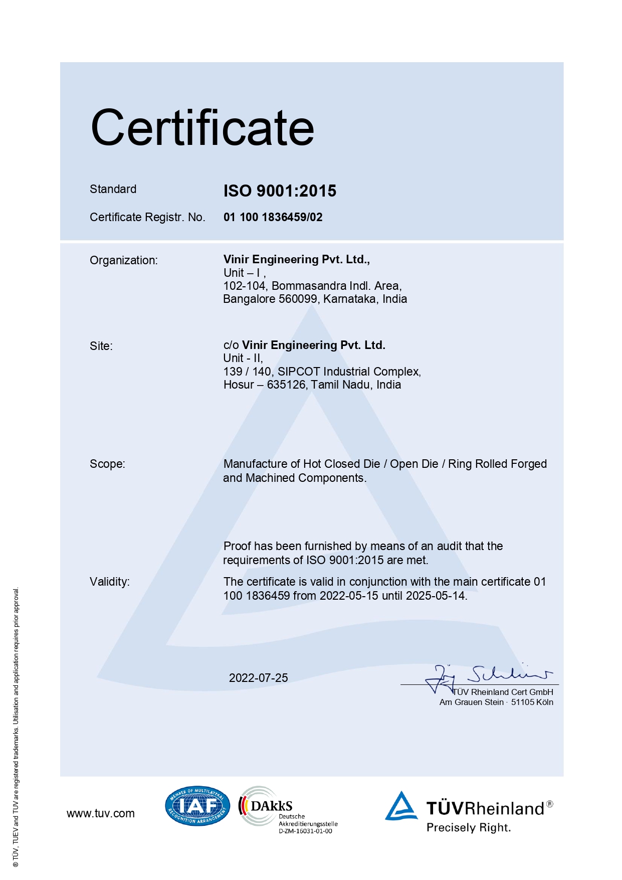 ISO 9001- 2015 Unit 2